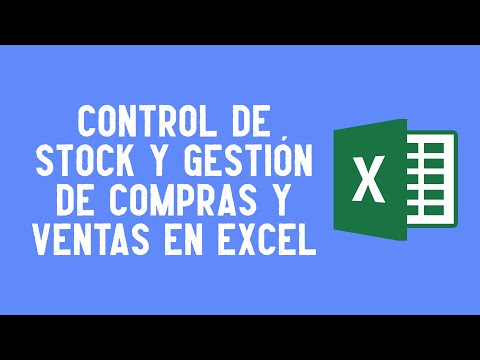 Control de stock y gestión de compras y ventas en excel 100% funcional