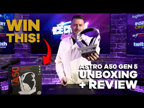 ASTRO A50 GEN 5 UNBOXING, REVIEW & GIVEAWAY!