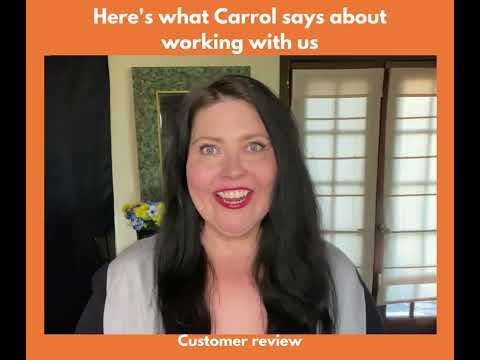 Here's Carrol says about working us | customer Review