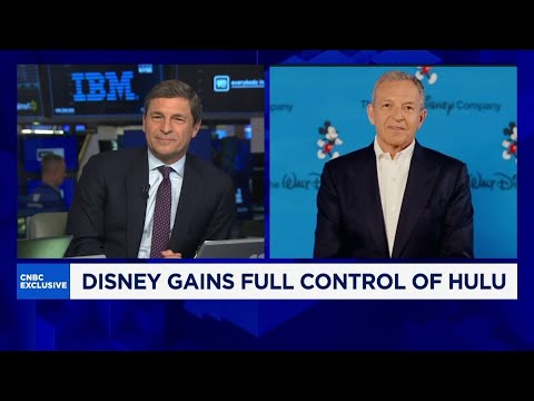 CEO Bob Iger on Disney gaining full control of Hulu: We are 'very pleased' with this