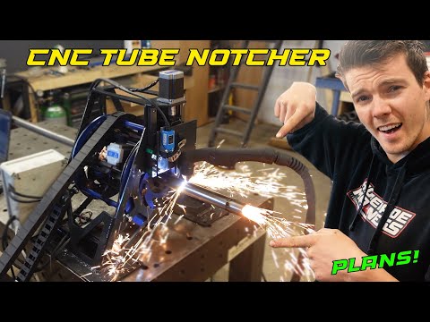 Building a CNC TUBE NOTCHER for under 600$ [PLANS]