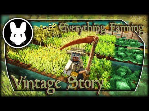 Vintage Story - Everything Farming! - How to Handbook Bit By Bit