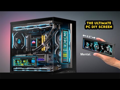 Lian Li Has Our Attention: The 8.8" Universal Screen is Here! | O11 Mini V2