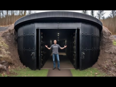 Man builds a $400,000 SECRET Underground Bunker | Start to Finish by @AtlasSurvivalShelters