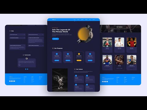 React Website Tutorial From Scratch - Responsive React Js 18 & React Router 6 Project Tutorial