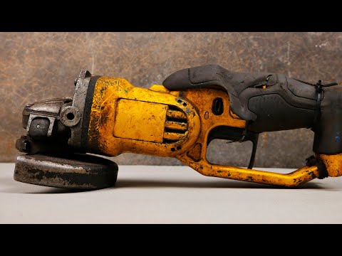 Dewalt DCG412 18V cordless grinder Restoration and renovation