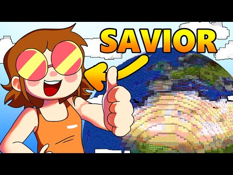 Why I SAVED the entire Minecraft planet!