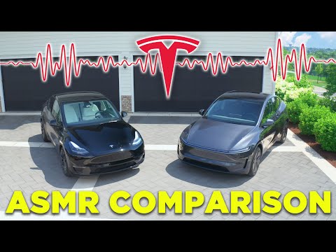 Tesla Model Y ASMR (2024 vs 2026)