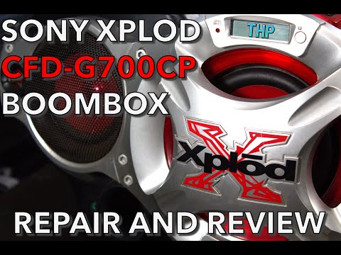 Sony CFD-G700CP Repair and Review