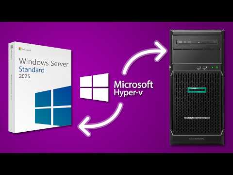 Complete installation guide for Windows Server 2025 + Hyper-V