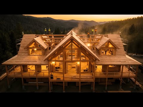 Breaking Down the Entire Wooden House Construction Process From A–Z