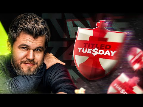 Magnus Carlsen Plays Titled Tuesday March 25, 2025