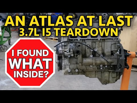 Blown Colorado 3.7 Atlas 5 Cylinder Engine Teardown. You Asked, Fan Delivered! Solved a Mystery Too