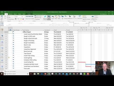 MS Project Tutorial 4 How to apply Resources & Costs to a schedule