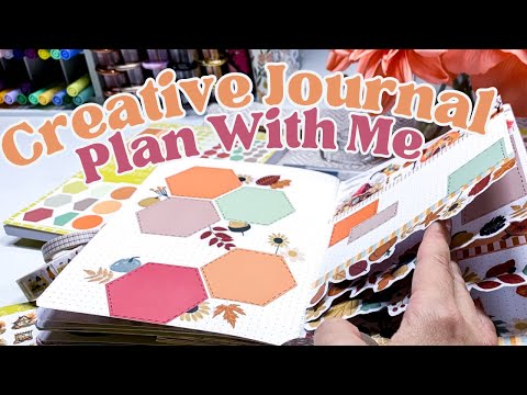 Creative Journal Plan With Me [Dutch Door Tutorial]