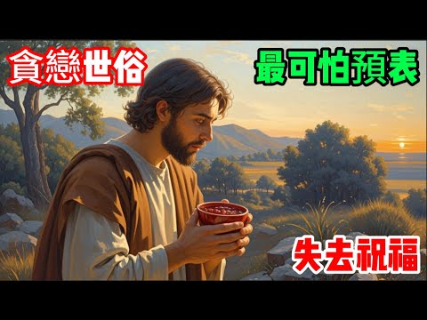 以掃的悲劇：一碗紅豆湯換掉永恆祝福？聖經中最可怕的負面預表深度解析｜創世記警告 #以掃 #雅各 #創世記 #聖經預表 #希伯來書 #紅豆湯 #長子名分 #屬靈警告 #聖經解讀 #舊約新約 #貪戀世俗