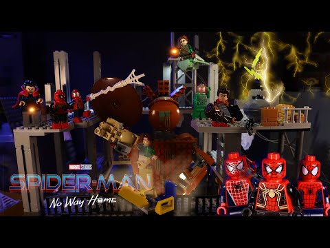 LEGO SPIDER-MAN: NO WAY HOME - Liberty Battle MOC/Preview of Next Video!