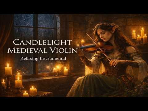 Moonlit Violin – Medieval Relaxing Instrumental for Reading, RPG & Sleep