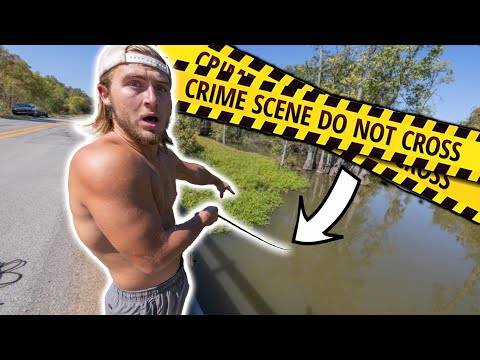 Magnet Fishing Uncovers Hidden Crime Scene