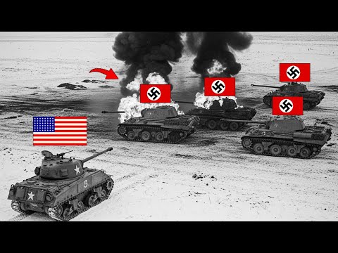 Germans Couldn’t Believe 3 “Junk Shermans” Stopped Their Advance in 30 Minutes