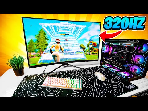 I tried Gaming on a 320HZ CURVED Monitorβ¦