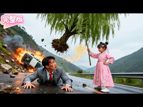 神力萌寶一頓能吃下一頭牛被趕下山！不料剛下山就舉起神樹救下車禍男子！原來竟是自己失散多年的破産爹地！下秒就助他奪回家業狂賺十億！人生從此逆襲！#热门短剧 #drama #chinesedrama