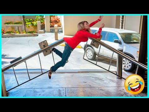 TRY NOT TO LAUGH 😂 Funny Fails Video Compilation🤭People Being Idiots #90