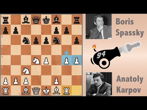 Cold-Blooded Keres Attack | Karpov vs Spassky | Tilburg 1980