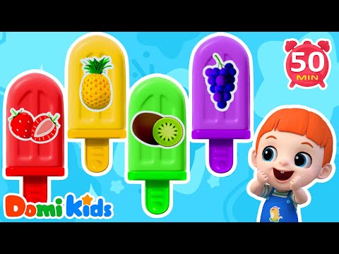 繽紛水果冰棒 🍓🍊🍍 | 趣味美食遊戲 | 寶寶動手能力培養 | 幼兒創意啟蒙 | 快樂成長兒歌🎵 | 寶貝多米