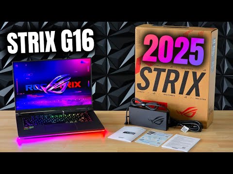 Asus ROG STRIX G16 (2025) UNBOXING - [Ryzen 9 9955HX3D + RTX 5070Ti - FASTEST CPU in a Laptop!]