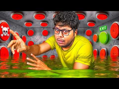 100 Buttons but ONLY ONE let’s you ESCAPE.. 😱