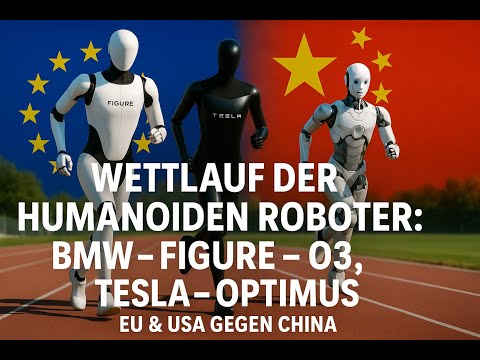 Wettlauf der humanoiden Roboter: BMW – Figure – O3, Tesla – Optimus. EU & USA gegen China.