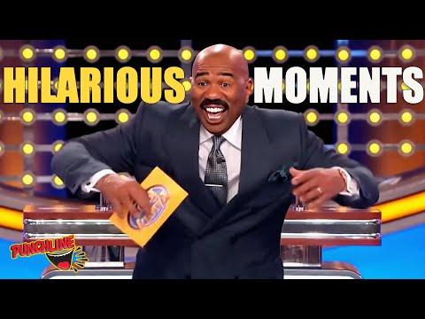 Steve Harvey Loses It! Hilarious Family Feud Moments You Have to See!