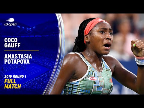 Coco Gauff vs. Anastasia Potapova Full Match | 2019 US Open Round 1