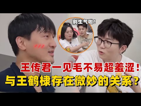 王传君一见毛不易超羞涩！ 与王鹤棣存在微妙的关系？李雪琴当场生气吃醋了！【毛雪汪】#综艺 #搞笑