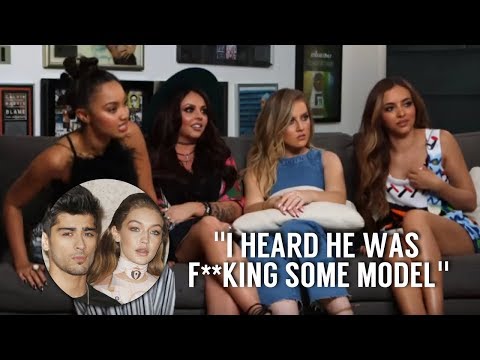 Little Mix shading Zayn Malik and Gigi Hadid for 4 minutes