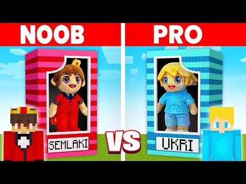 NOOB vs PRO: IN KUSCHELTIERE VERWANDELN Bau Challenge in Minecraft!