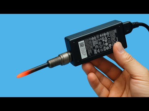 Millions of people were surprised to know this DIY heat welding machine from broken charger!