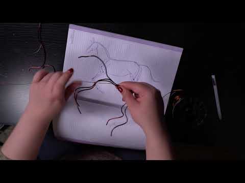 032 - (1-й урок по каркасам на крупные фигурки:  каркас на фигурки от 20 см), на примере лошади