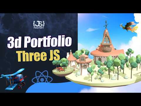 Build and Deploy an Amazing 3D Developer Portfolio in React with Three.js
