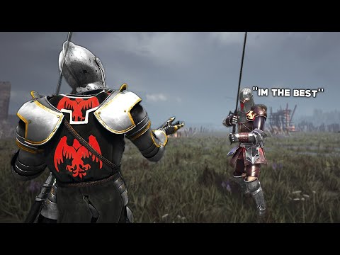 I challenged the #1 ranked Chivalry 2 player to a 1v1...