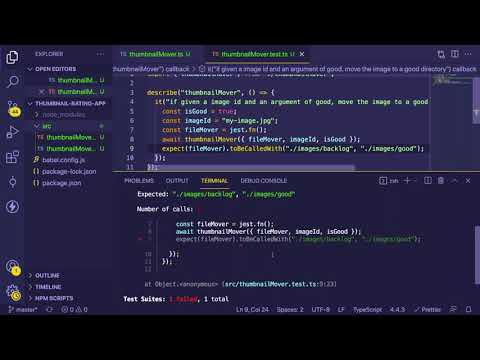 Coding in Node & Javascript using TDD | TDD an Express App | Part 1