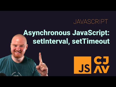Asynchronous JavaScript 1 of 3: setTimeout, setInterval, clearInterval