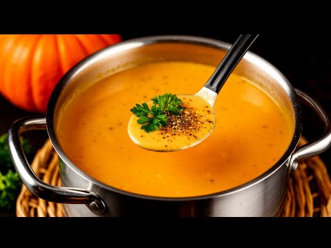 Diese Kürbissuppe ist wie Medizin für meinen Magen! ! Jetzt koche ich sie jeden Tag!