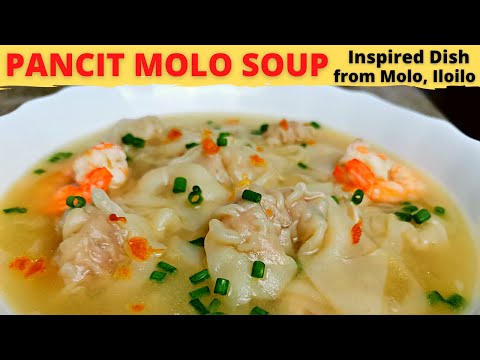 How to Cook PANCIT MOLO | Molo SOUP | Molo Wrapping Technique | Ilonggo's Dish | Wonton Soup