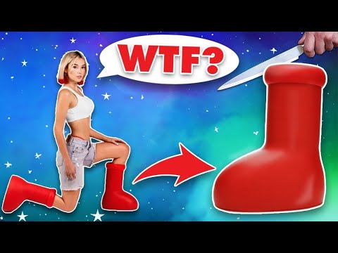 The Weird Truth of Big Red Boots - MSCHF