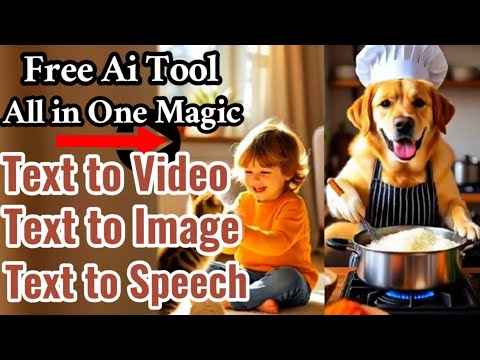 "One Powerful FREE AI Tool That Can Create Voice, Pictures & Videos Instantly!"