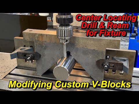 Large V-Blocks Modified for the Flex CNC