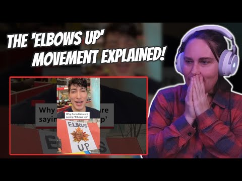 Australian Reacts to Why Canadians are saying ‘Elbows Up’ | Australian Reacts | AussieTash