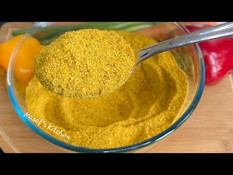 Homemade Chicken Seasoning Recipe //NO MSG//Detailed Recipe@MasofsKitchen